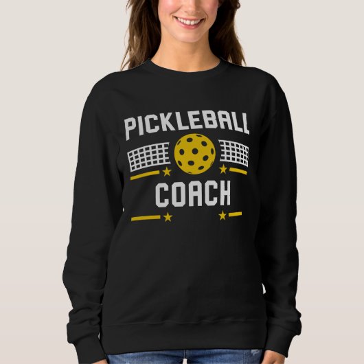 Funny Pickleball Coach Retirement tee for Mom Dad  Trui (Voorkant)