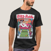 Funny Pickleball Cool Cats Rooftop Rally POSTER T-shirt (Voorkant)