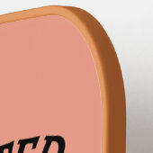 Funny Pickleball Designated Dinker Paddle (Links Detail)