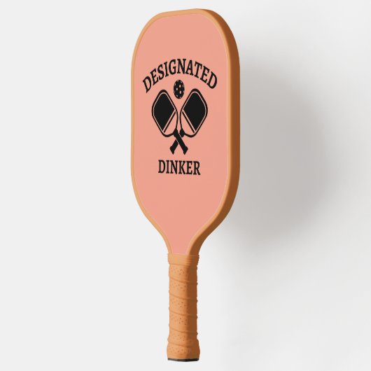 Funny Pickleball Designated Dinker Pickleball Paddle (Links)