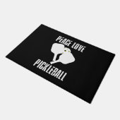Funny Pickleball Deurmat (Schuin)