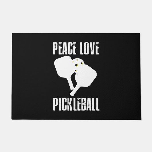 Funny Pickleball Deurmat (Voorkant)