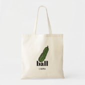 Funny Pickleball Dill en Ball Persoonlijk Tote Bag (Voorkant)