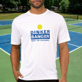 Funny Pickleball Dinker of Banger Keep Em Guining T-shirt
