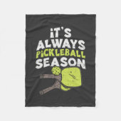 Funny Pickleball Fleece Deken (Voorkant)