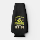 Funny Pickleball Flesjeskoeler (Voorkant)