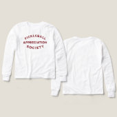 Funny Pickleball Gezegde (Voorkant /achterkant)