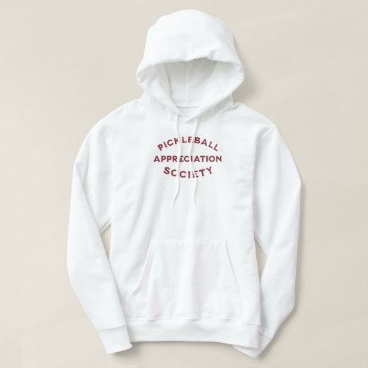 Funny Pickleball Gezegde Hoodie (Design voorkant)