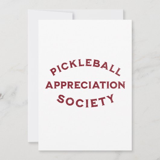 Funny Pickleball Gezegde Kaart (Voorkant)