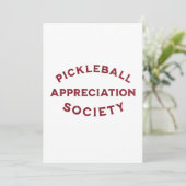 Funny Pickleball Gezegde Kaart (Staand voorkant)