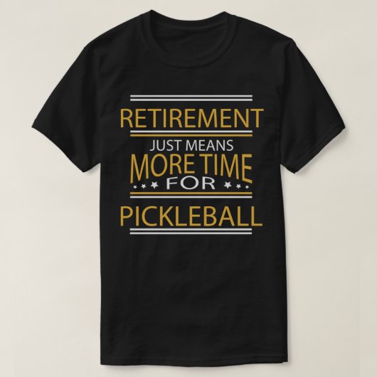 Funny Pickleball Gezegden T-shirt (Design voorkant)