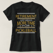 Funny Pickleball Gezegden T-shirt (Design voorkant)