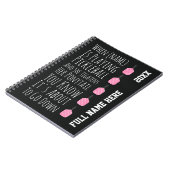 Funny Pickleball Gifts For Her Teen Girls Women Notitieboek (Linkerzijde)