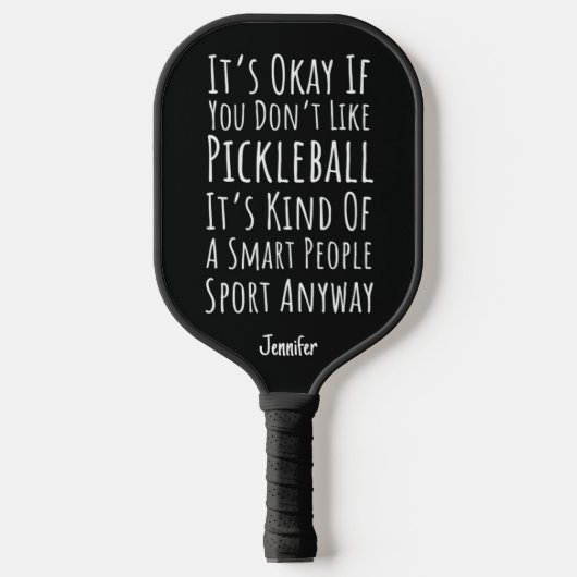 Funny Pickleball Gifts Player Lover Fan Humor Paddle (Voorkant)