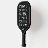 Funny Pickleball Gifts Player Lover Fan Humor Pickleball Paddle (Links)