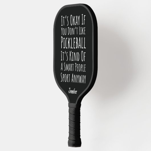 Funny Pickleball Gifts Player Lover Fan Humor Pickleball Paddle (Links)
