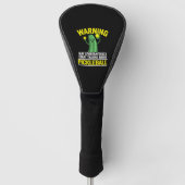 Funny Pickleball               Golfheadcover (Voorkant)
