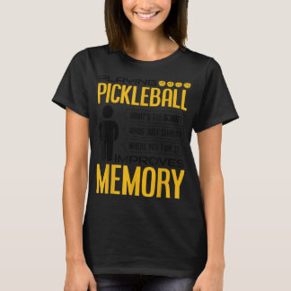 Funny Pickleball Graphic for Women and Mannen Pick T-shirt