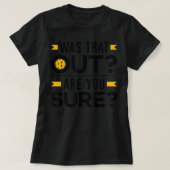 Funny Pickleball Graphic for Women and Mannen Pick T-shirt (Design voorkant)