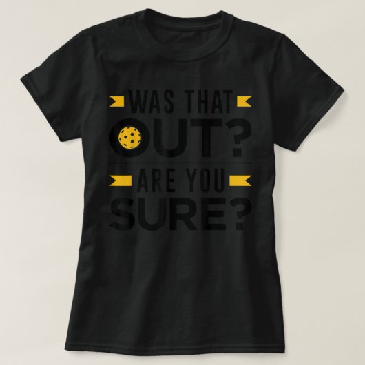 Funny Pickleball Graphic for Women and Mannen Pick T-shirt (Design voorkant)