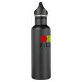 Funny Pickleball Graphic for Women and Mannen Pick Waterfles (Links)