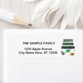 Funny Pickleball Happy Paddle Danssport Etiket (Insitu)