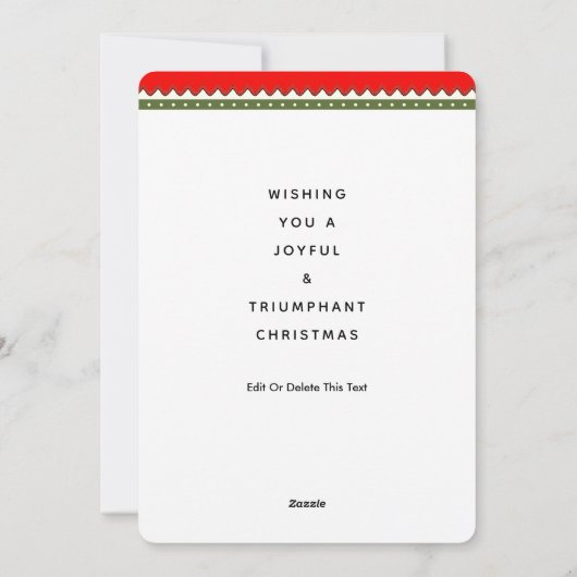 Funny Pickleball Holiday Kaarten voor Kerstmis (Achterkant)