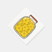 Funny Pickleball Jar Servet (Hoek)