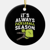 Funny Pickleball Keramisch Ornament (Voorkant)