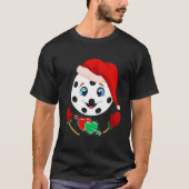 Funny Pickleball Kerstmis T-shirt (Voorkant)