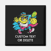 funny pickleball magneet (Voorkant)