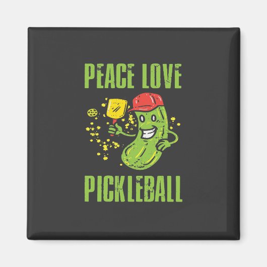 Funny Pickleball Magneet (Voorkant)