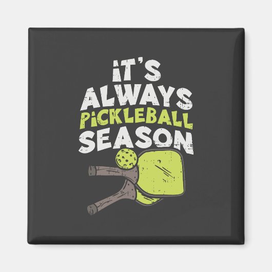 Funny Pickleball Magneet (Voorkant)