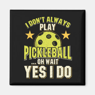 Funny Pickleball Magneet