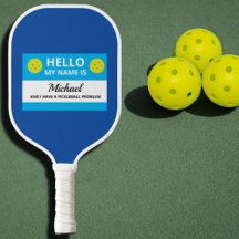 Funny Pickleball Mijn naam is bestemd voor Pickleb