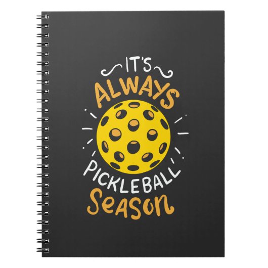 Funny Pickleball Notitieboek (Voorkant)