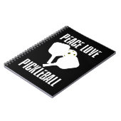 Funny Pickleball Notitieboek (Linkerzijde)