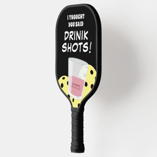 Funny Pickleball Paddle Drink Shots (Links)