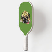 Funny Pickleball Paddle Pug Dog - Aangepaste kleur (Links)