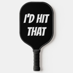 FUNNY PICKLEBALL PADDLES "IK ZOU DAT VERHOREN"