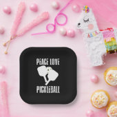 Funny Pickleball Papieren Bordje (Feest)