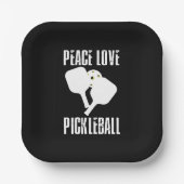 Funny Pickleball Papieren Bordje (Voorkant)