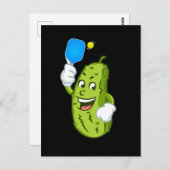 Funny Pickleball Pickel Humor Cucumber Briefkaart (Voorkant / Achterkant)