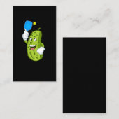 Funny Pickleball Pickel Humor Cucumber Visitekaartje (Voorkant / Achterkant)