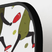 Funny Pickleball Pickle People Pickleball Paddle (Links Detail)