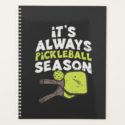 Funny Pickleball Planner (Voorkant)
