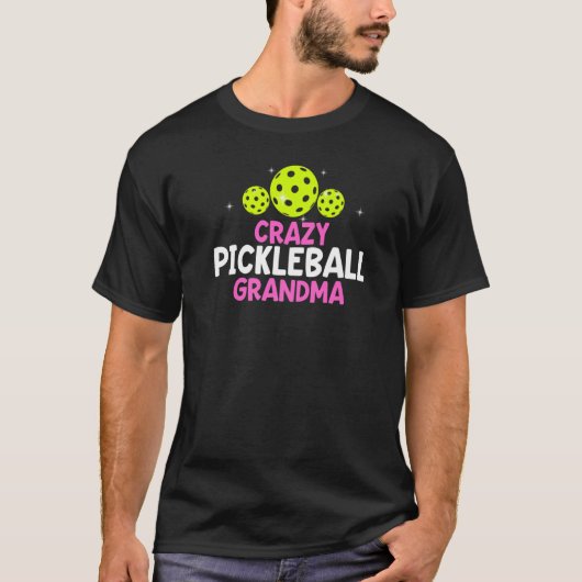 Funny Pickleball Player Pun Dinking Dink voor Gran T-shirt (Voorkant)