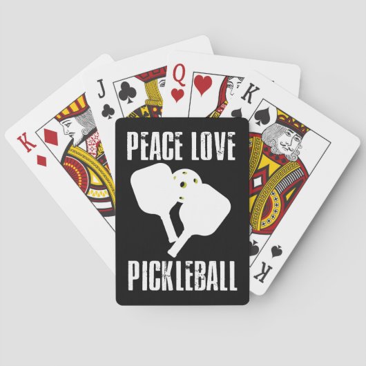 Funny Pickleball Pokerkaarten (Achterkant)