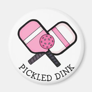 Funny Pickleball Pun Magneet