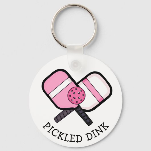 Funny Pickleball Pun Sleutelhanger (Voorkant)